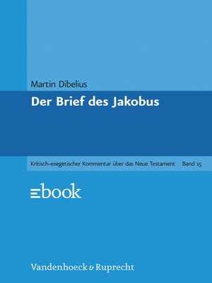 cover image of Der Brief des Jakobus